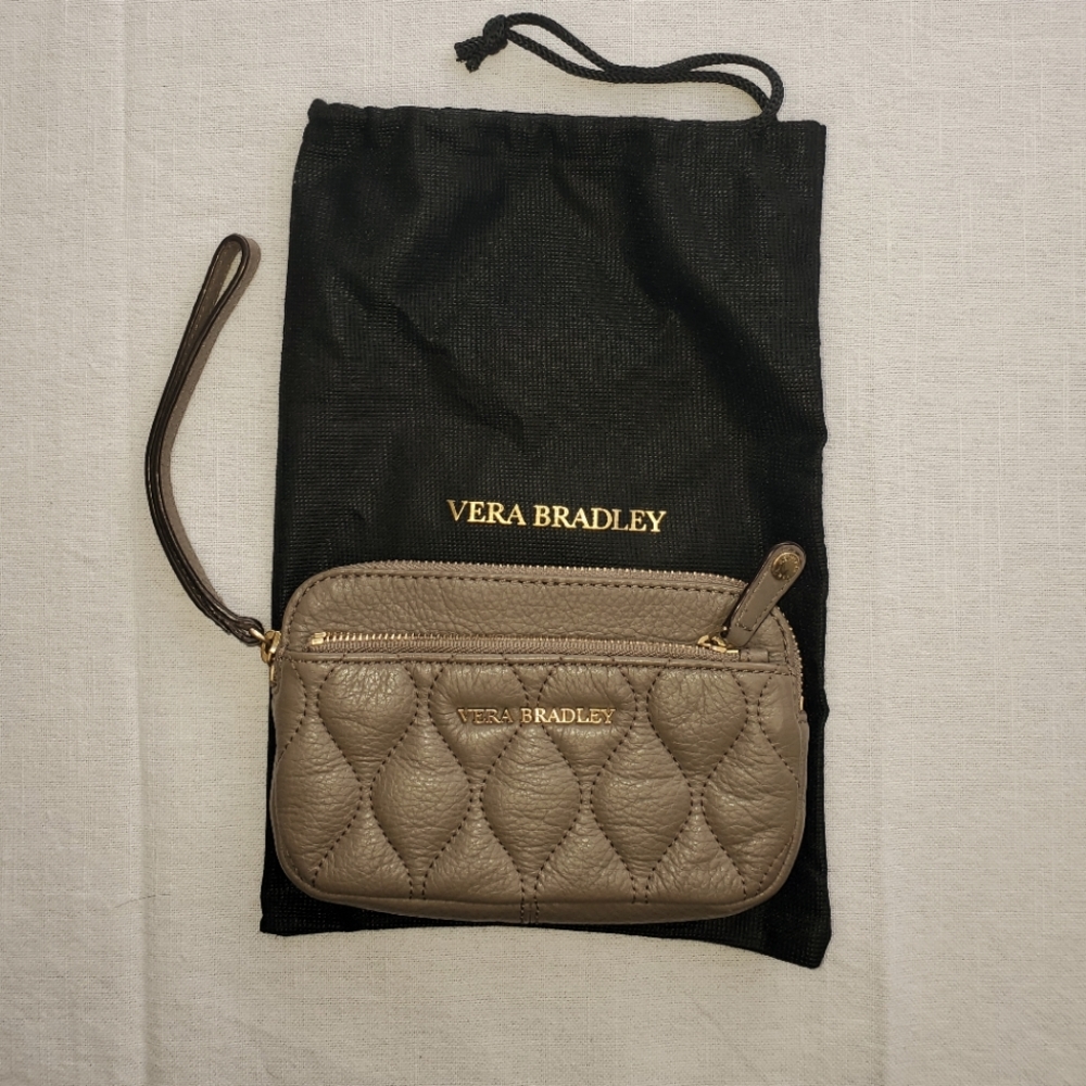 Vera bradley wrist wallet with dust bag